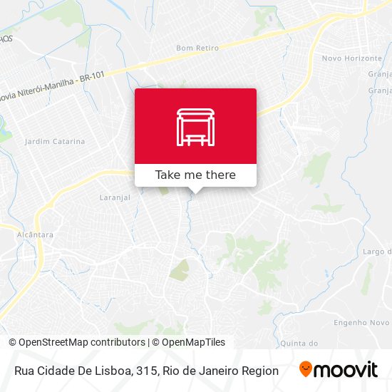 Rua Cidade De Lisboa, 315 map