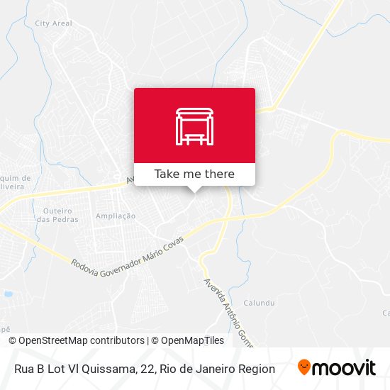 Rua B Lot Vl Quissama, 22 map