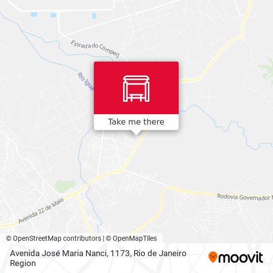 Avenida José Maria Nanci, 1173 map