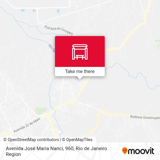 Avenida José Maria Nanci, 960 map
