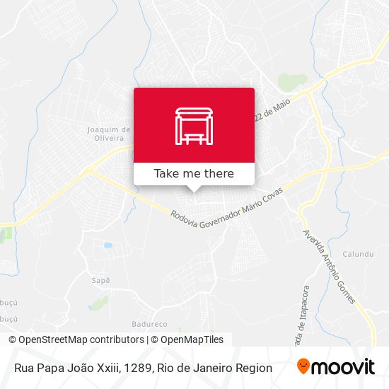 Rua Papa João Xxiii, 1289 map