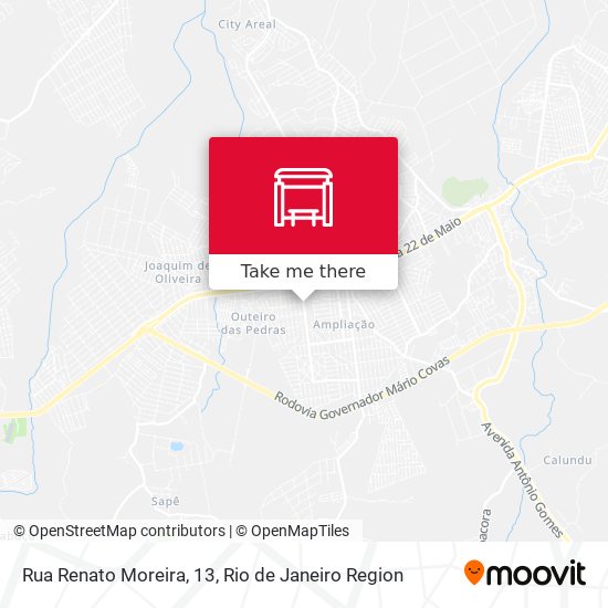 Rua Renato Moreira, 13 map