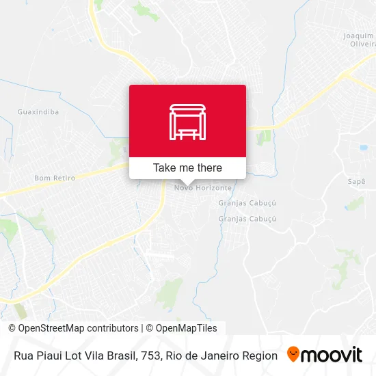 Rua Piaui Lot Vila Brasil, 753 map