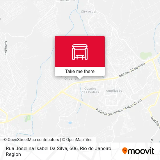 Rua Joselina Isabel Da Silva, 606 map