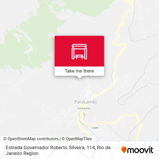 Estrada Governador Roberto Silveira, 114 map