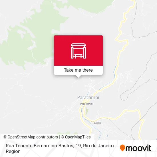 Rua Tenente Bernardino Bastos, 19 map