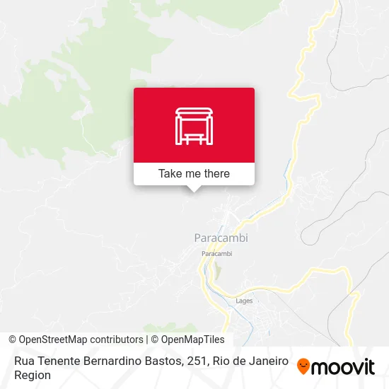 Rua Tenente Bernardino Bastos, 251 map