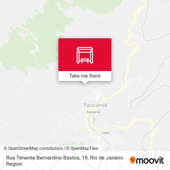 Rua Tenente Bernardino Bastos, 19 map
