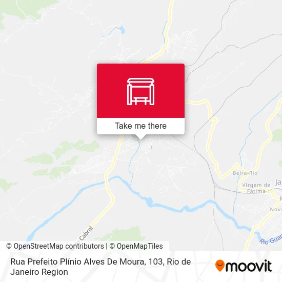 Rua Prefeito Plínio Alves De Moura, 103 map