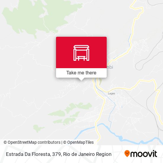 Estrada Da Floresta, 379 map