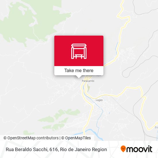 Rua Beraldo Sacchi, 616 map