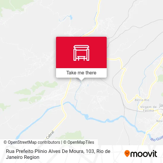 Rua Prefeito Plínio Alves De Moura, 103 map