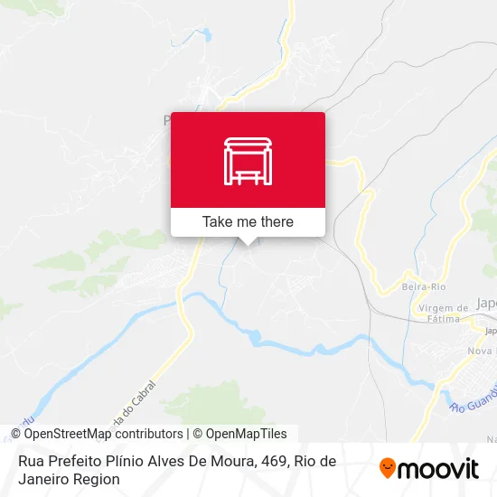 Rua Prefeito Plínio Alves De Moura, 469 map