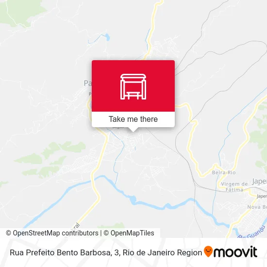 Rua Prefeito Bento Barbosa, 3 map