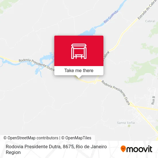 Rodovia Presidente Dutra, 8675 map