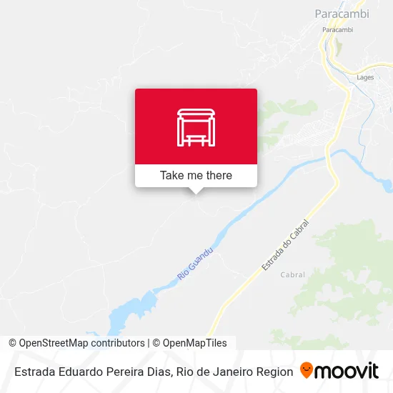 Estrada Eduardo Pereira Dias map