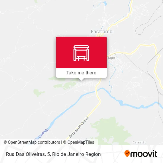 Rua Das Oliveiras, 5 map