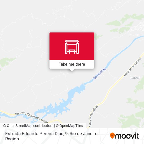 Estrada Eduardo Pereira Dias, 9 map