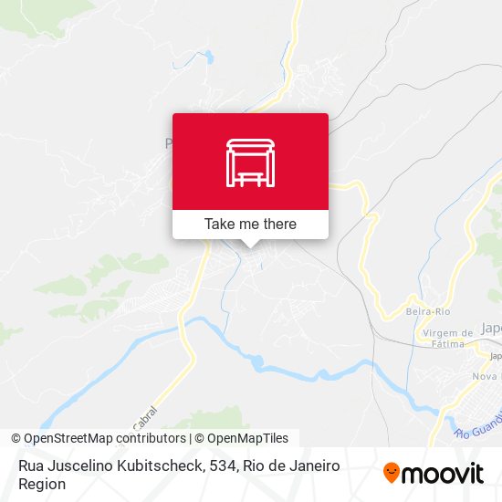 Rua Juscelino Kubitscheck, 534 map