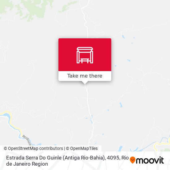 Estrada Serra Do Guinle (Antiga Rio-Bahia), 4095 map