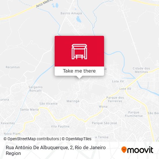 Rua Antônio De Albuquerque, 2 map