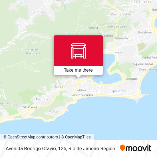 Avenida Rodrigo Otávio, 125 map