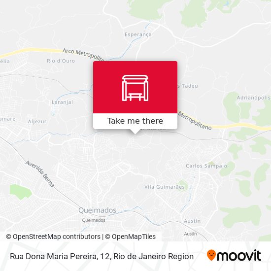 Rua Dona Maria Pereira, 12 map