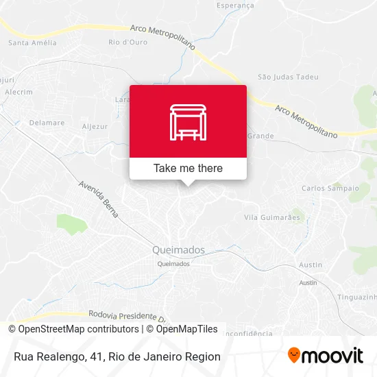 Rua Realengo, 41 map