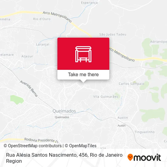 Rua Alésia Santos Nascimento, 456 map