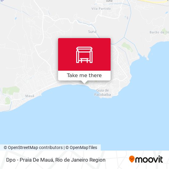 Dpo - Praia De Mauá map