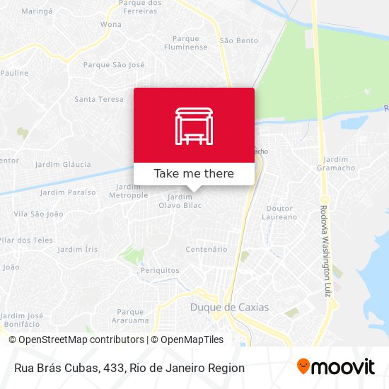 Rua Brás Cubas, 433 map