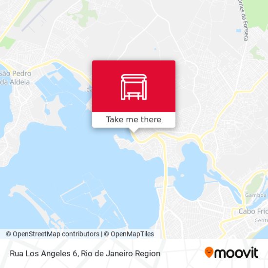 Mapa Rua Los Angeles 6