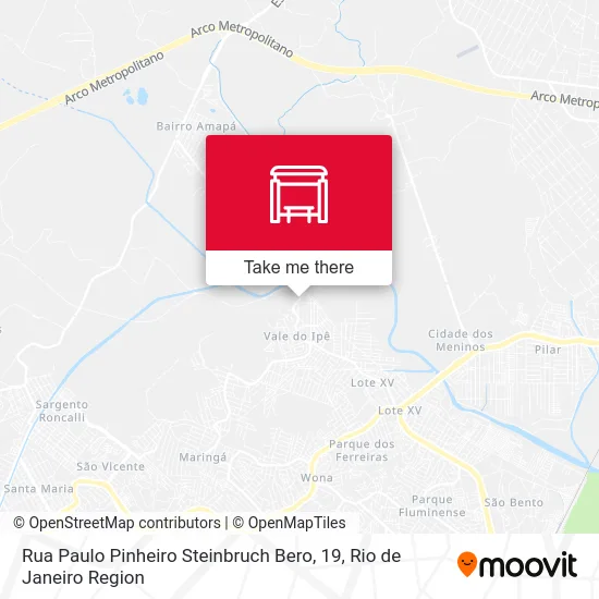 Rua Paulo Pinheiro Steinbruch Bero, 19 map