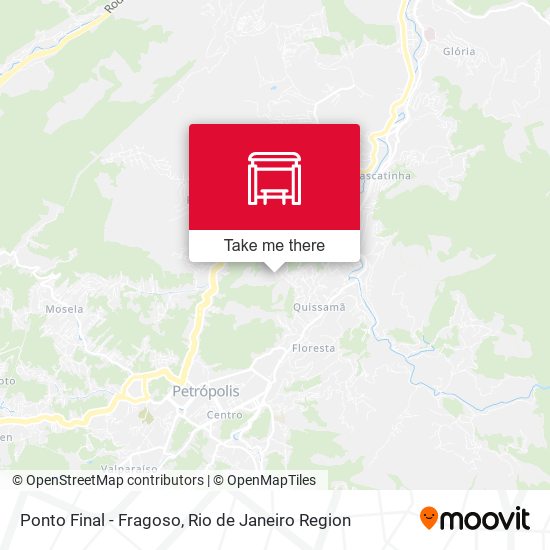 Ponto Final - Fragoso map