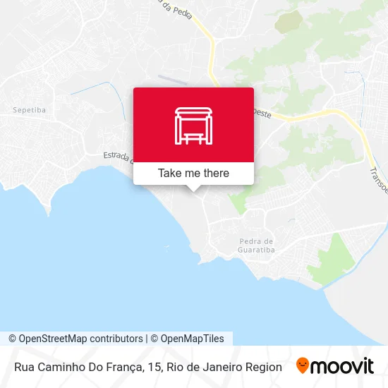 Rua Caminho Do França, 15 map