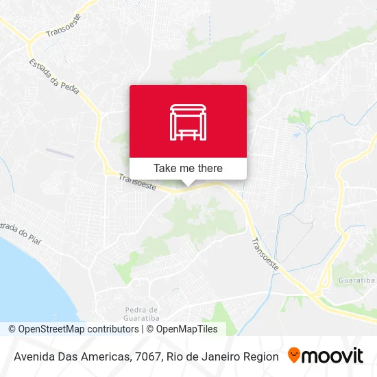Avenida Das Americas, 7067 map
