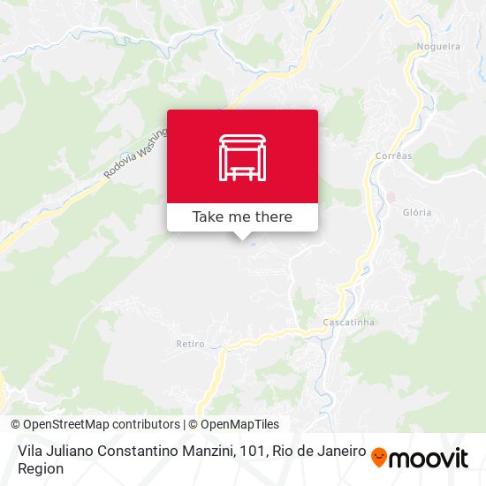 Vila Juliano Constantino Manzini, 101 map