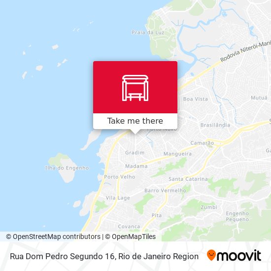 Rua Dom Pedro Segundo 16 map