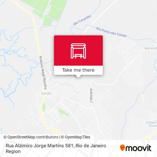 Rua Alzimiro Jorge Martins 581 map
