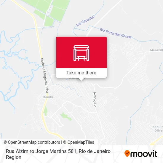 Rua Alzimiro Jorge Martins 581 map