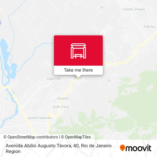 Avenida Abílio Augusto Távora, 40 map