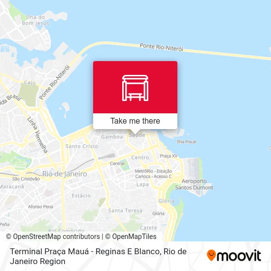 Terminal Praça Mauá - Reginas E Blanco map