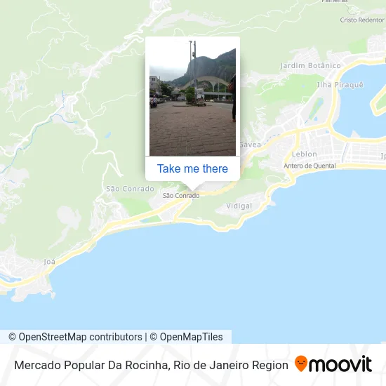Mercado Popular Da Rocinha map