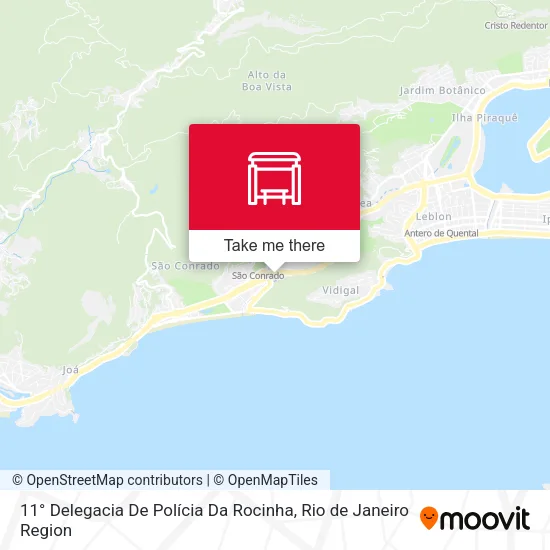 11° Delegacia De Polícia Da Rocinha map