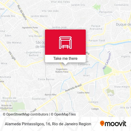 Alameda Pintassilgos, 16 map
