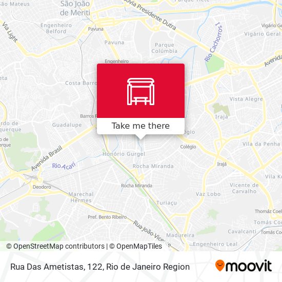 Rua Das Ametistas, 122 map
