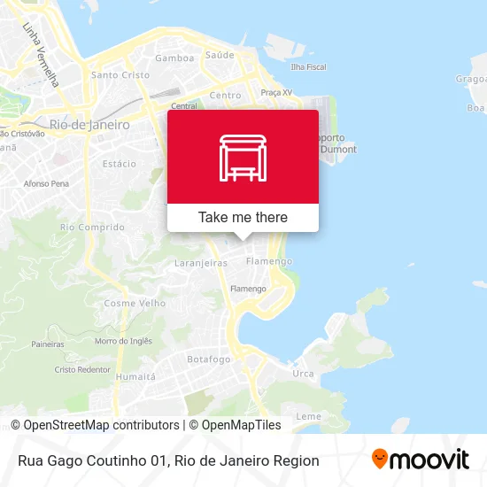 Rua Gago Coutinho 01 map