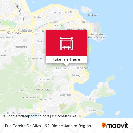 Mapa Rua Pereira Da Silva, 192