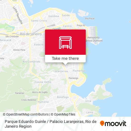 Parque Eduardo Guinle / Palácio Laranjeiras map
