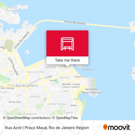 Rua Acre | Praça Mauá map